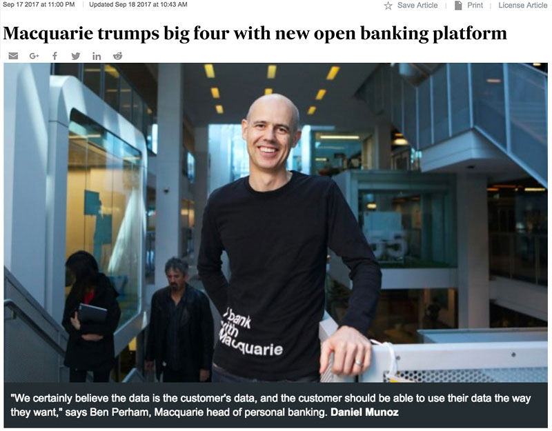 Banks set to embrace open consumer banking